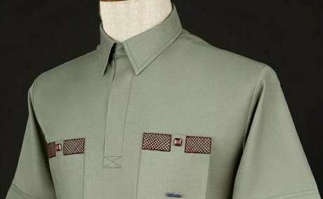 Grey Royalty: The Ash Senator with Wine Red Pocket Highlights