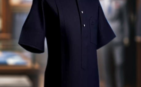 The Gentleman’s Code: Blue Senator with Swarovski Crystal Button