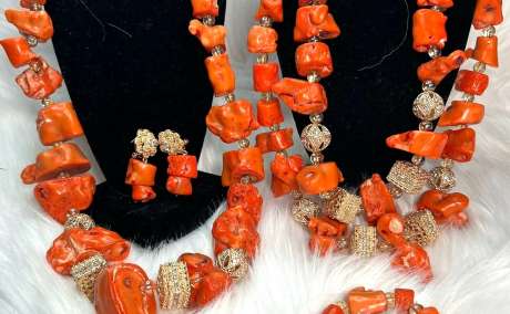 Pure Heritage: Natural Coral Beads