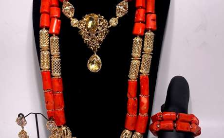 Nature’s Legacy: Original Coral Bead Elegance