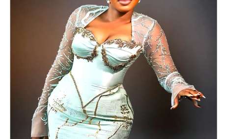 Mint Green Majesty: Stunning Long Sleeve Aso Ebi Styles