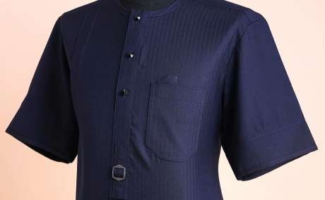 Deep Blue Heritage: Jorgecarli African Senator Kaftan
